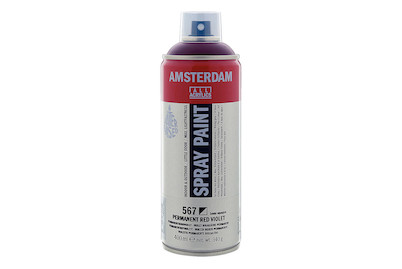 Image of Amsterdam Acryl Spray 400ml Permanent Rotviolett