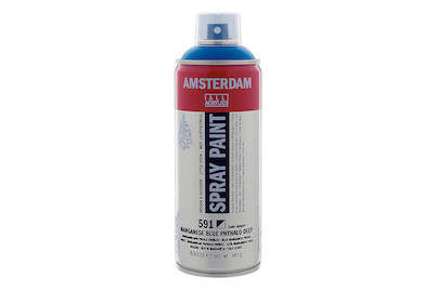 Image of Amsterdam Acryl Spray 400ml Manganblau dunkel bei JUMBO