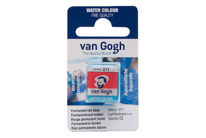 Image of VG Aquarell 1/2Npf. perm. rot d. bei JUMBO