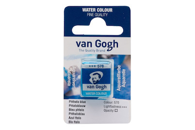 Image of VG Aquarell 1/2Npf. phthaloblau bei JUMBO