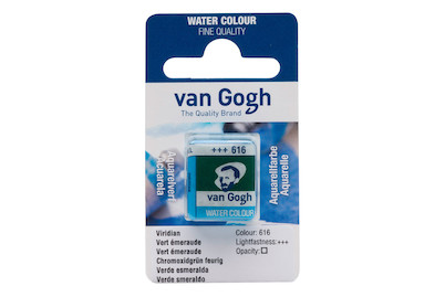 Image of VG Aquarell 1/2Npf. chr.oxidgruen f. bei JUMBO