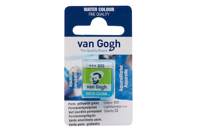 Image of VG Aquarell 1/2Npf. perm. gelbgruen bei JUMBO