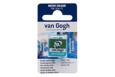 Image of VG Aquarell 1/2Npf. hookergruen h. bei JUMBO