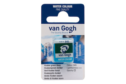 Image of VG Aquarell 1/2Npf. hookergruen d. bei JUMBO