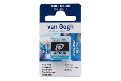 Image of VG Aquarell 1/2Npf. elf.beinschwarz bei JUMBO