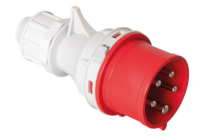 Image of CEE Stecker 16/5 Ip44 400V 6h vernickelt bei JUMBO