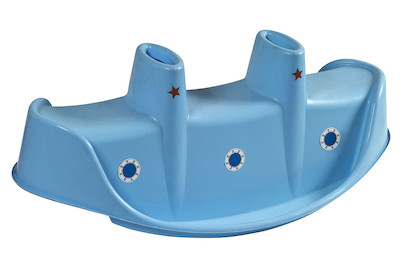 Image of PalPlay Boot-Wippe (Spiel Wippe in Bootsform), kunststoff hellblau bei JUMBO