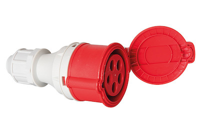 Image of CEE Kupplung 16/5 Ip44 400V 6h vernickelt bei JUMBO