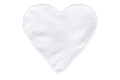 Image of Kissenbezug Herz, 30cm ø, 190g/m², zum Zunähen, SB-Btl 1Stück bei JUMBO