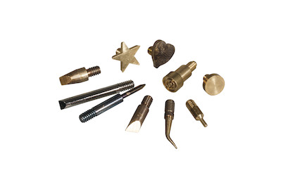 Image of Aufsätze für Brandmalkolben, unterschiedl.Designs, SB-Btl 10Stück bei JUMBO