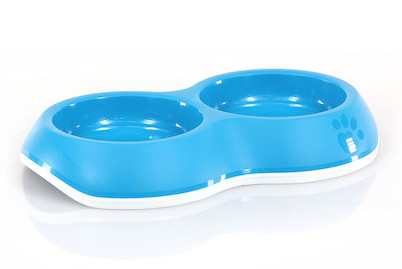 Image of Lottchen Doppelnapf Blau bei JUMBO