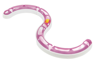 Image of Katzen-Spielbahn Lila/Weiss bei JUMBO