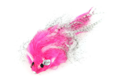 Image of Langhaarmaus MIT Rassel 19Cm Pink bei JUMBO