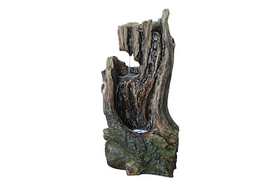 Image of Home and More Polyresin Brunnen Wood
