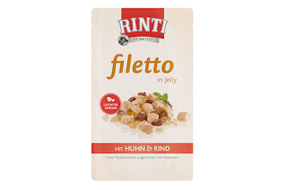 Image of Rinti filetto Huhn+Rind 100G