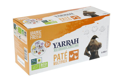 Image of Yarrah Bio Hundefutter Multi Pack 6x150g