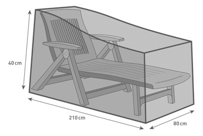 Image of Home and More Schutzhülle für Rollliege 210x80x40 bei JUMBO
