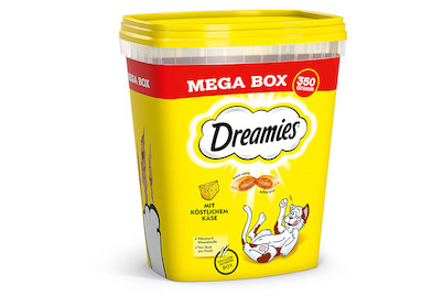 Image of Dreamies Katzensnacks Mega Box Käse