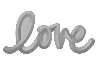 Image of Embossing-Stanzer: Love, 3,2x1,5cm, SB-Blister 1Stück bei JUMBO