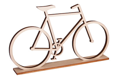 Image of Holz-Fahrrad, zum Stellen, FSC 100%, 20x11cm, SB-Btl 1Stück bei JUMBO