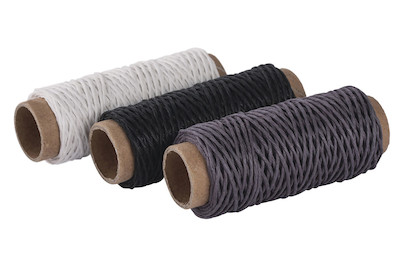 Image of Hanfkordel-Set, 1mm ø, 3 Farben á 12m, SB-Btl 36m bei JUMBO