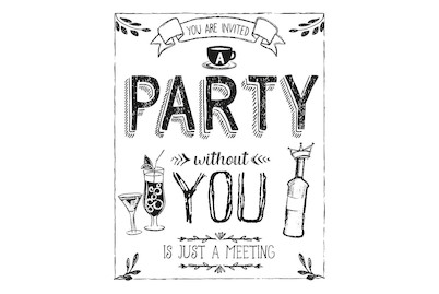 Image of Stempel Party , 8x10cm bei JUMBO