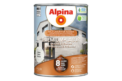 Image of Premium-Lasur Weiss 2,5Lt bei JUMBO