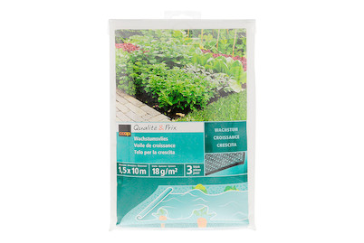 Image of Qualité et Prix Wachstumsvlies 1.5x10 m 18g/m² 3 Stk. bei JUMBO
