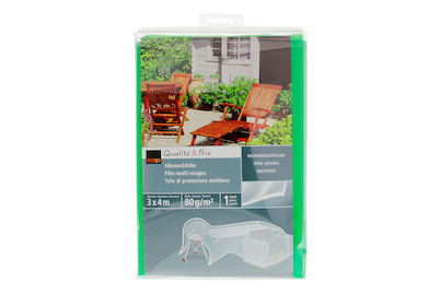 Image of Qualité et Prix Allzweckfolie grün 3x4 m 80g/m² bei JUMBO