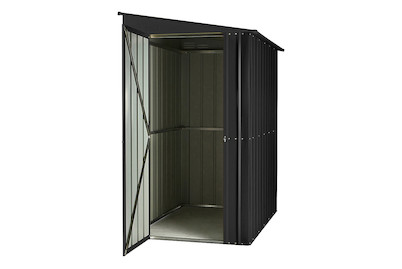 Image of Globel Metall-Schuppen 4x8 (113 x 234 cm), anthrazit bei JUMBO