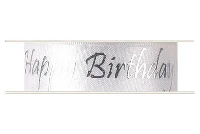 Image of Dekorband Happy Birthday 25mmx3m bei JUMBO