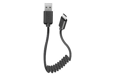 Image of SBS Spiral-Daten und Ladekabel für USB 2.0 und Micro-USB