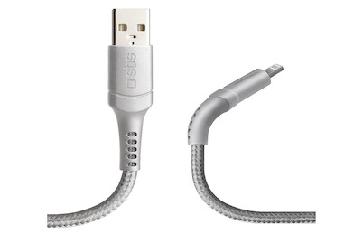 Image of SBS Ultraresistentes Anti-Tangle-Kabel USB 2.0 und Lightning
