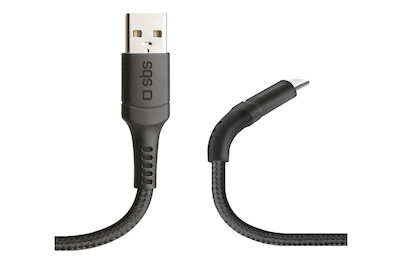 Image of SBS Ultraresistentes Anti-Tangle-Kabel für USB 2.0 und Typ C bei JUMBO