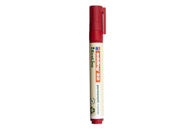 Image of edding Permanentmarker 22 EcoLine rot bei JUMBO