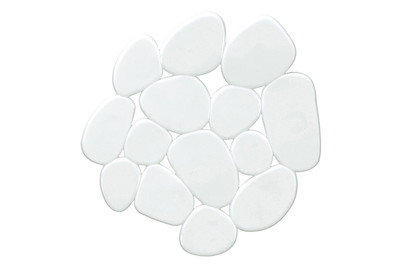 Image of Minis Sassolino weiss, 6-teiliges Set. bei JUMBO