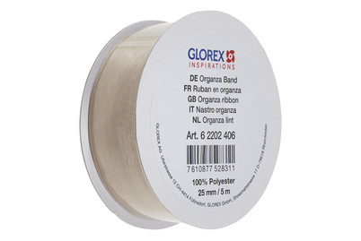 Image of Glorex Organza-Band 25 mm x 5 m bei JUMBO