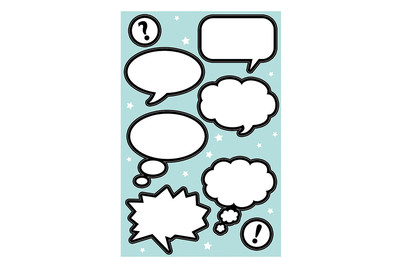 Image of Sticker Sprechblasen bei JUMBO