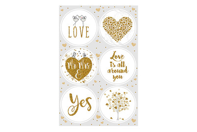 Image of Sticker Love is all around bei JUMBO