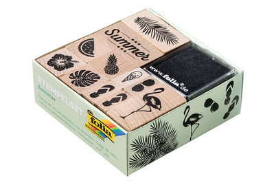 Image of Holz-Stempelset Summer 13 Stk. bei JUMBO
