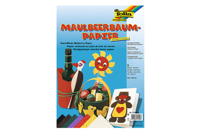 Image of Maulbeerbaumpapier farbig 25 x 38 cm bei JUMBO