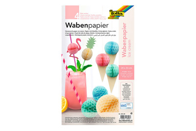 Image of Wabenpapier Icecream 20 x 33 cm
