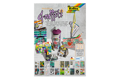 Image of Motivblock Graffiti 24 x 34 cm bei JUMBO