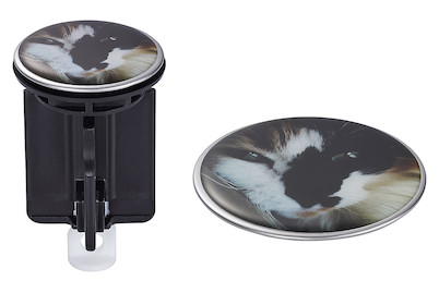 Image of DiAqua Abflussstöpsel Funny Katze bei JUMBO