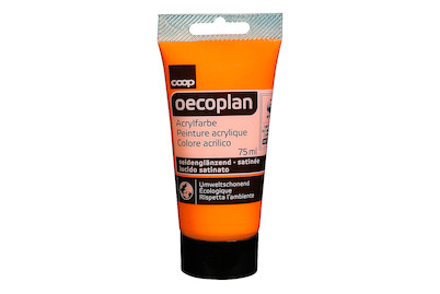Image of Oecoplan Acrylfarbe seidenglänz. Orange