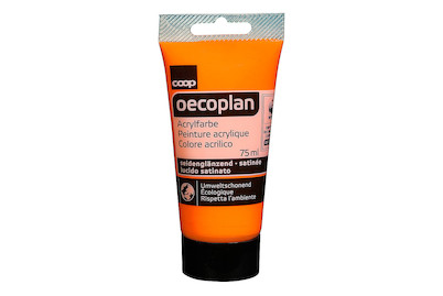 Image of Oecoplan Acrylfarbe seidenglänz. Orange bei JUMBO