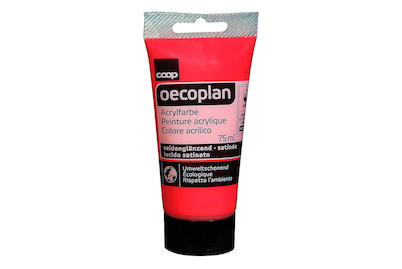 Image of Oecoplan Acrylfarbe seidenglänz. Rot