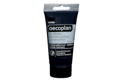 Image of Oecoplan Acrylfarbe seidenglänz. Schwarz bei JUMBO
