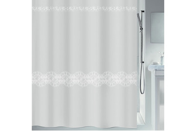 Image of Spirella Duschvorhang Spitze 120 x 200 cm weiss bei JUMBO