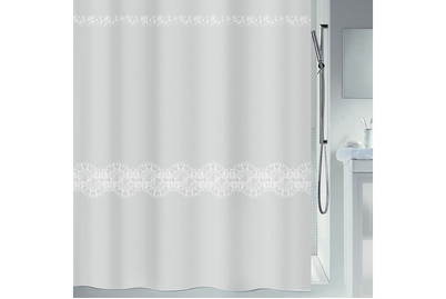 Image of Spirella Duschvorhang Spitze 180 x 200 cm weiss bei JUMBO